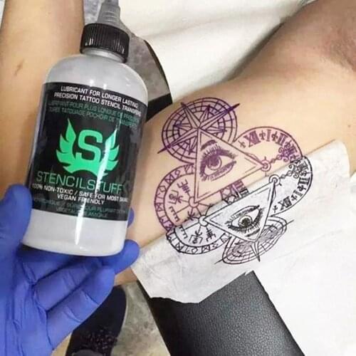 4oz/8oz Tattoo Stencils Transfer Formula Tattoo transfer gel Cream tattoo ink set Stencil Stuff Tattoo Body Art Tools