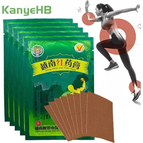 8/24/40/56pcs Vietnam Red Tiger Balm Pain Plaster Chinese Medical Back Muscle Arthritis Rheumatoid Orthopedic Pain Relief Patch