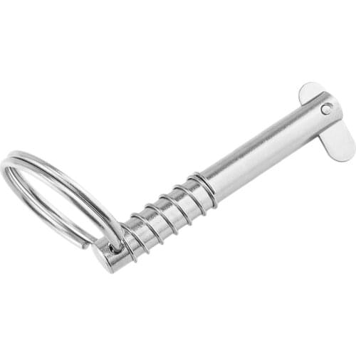 8x76mm Marine Grade Stainless Steel Boat Quick Release Pin - Marine Hardware Deck Hinge Replacement, Boating Deck Hardwares