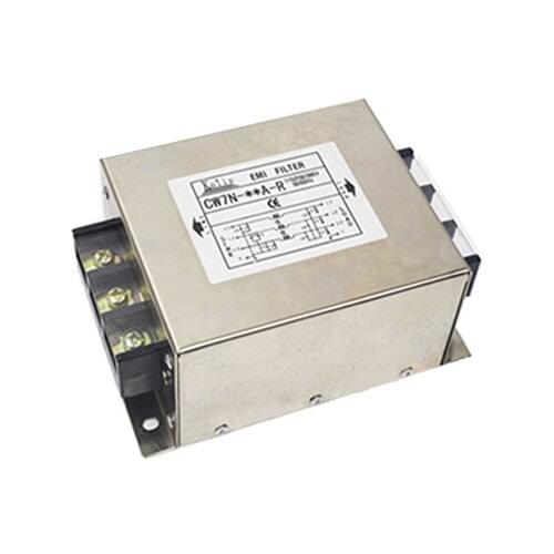 AC Power Supply EMI Filter 3/4-phase Anti-interference 150A High Current Power Purifier Fever 380V Terminal Block