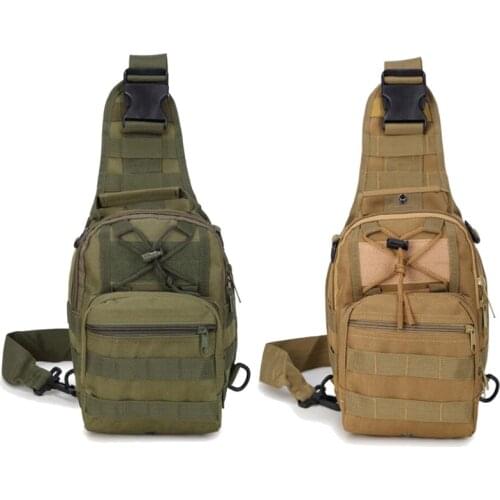 Mens Tactical Military Backpacks Outdoor Sport Hunting Chest Bags Camping Hiking Crossbody Shoulder Bag For Cycling Traveling