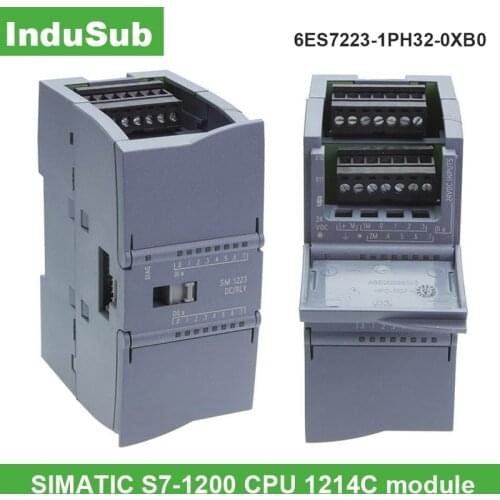 New Original 6ES7223-1PH32-0XB0 PLC S7-1200 plc Automata controller Communication Module 6ES72231PH320XB0