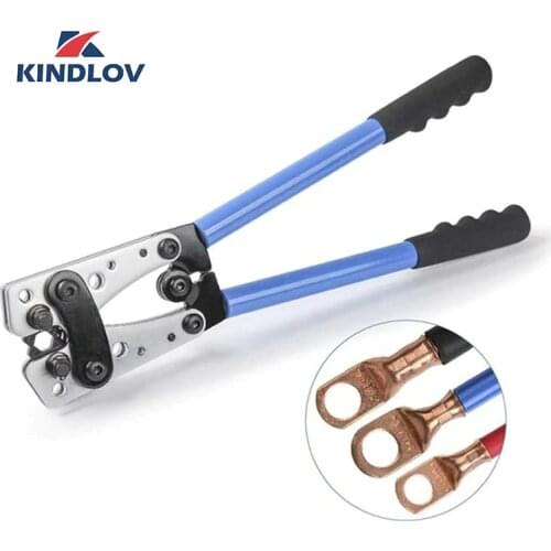 KINDLOV Crimping Pliers Multitool AWG8-10 Ratchet Alicate De Crimpar Hex Cable Stripper Terminal Wire Crimping Tool Hand Tools
