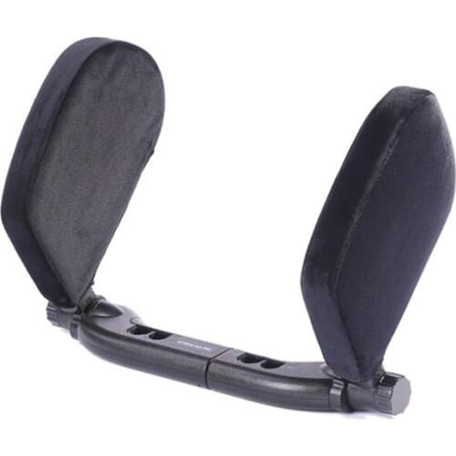 Auto Seat Headrest Travel Rest Neck Pillow Support For Kids Adults Children Auto Seat Head Suede Cushion Car Pillow Universal