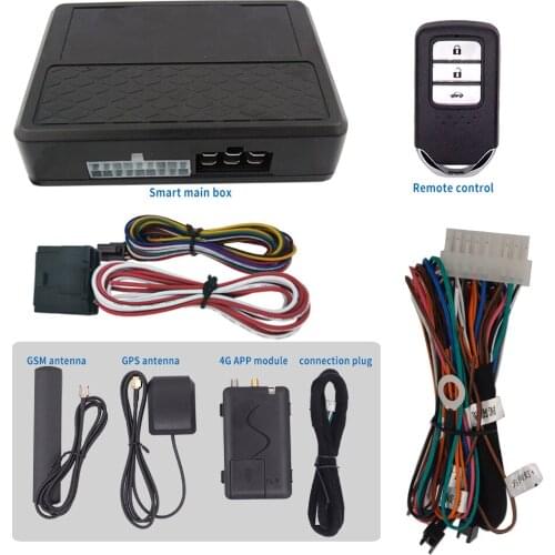 Remote start for original push start upgrade remote Start fit for Honda with 4G and bluetooth smart phone APP control