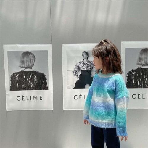 Girls Knitted Colorful Sweater Toddler Girl Sweater Toddler Girl Fall Clothes 2021 Baby Girl Winter Clothes Winter Sweater