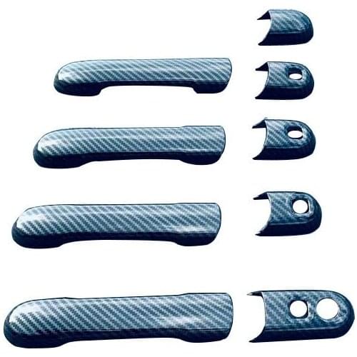 For Suzuki Solio MA27S/MA37S 2020 2021 Car Door Handle Protection Cover Trim Frame Decoration Sticker