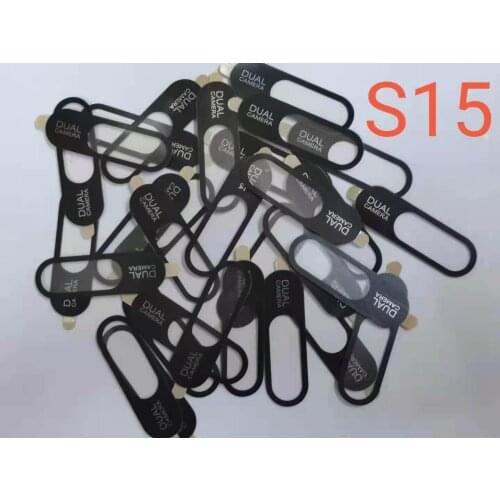 10pcs/pack Acrylic Glass camera For Itel S15 Rear Camera Glass S15 plastic Back Lens Replacement for Itel S 15