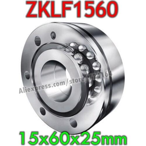 15x60x25 mm Ball screw support bearings ZKLF1560 ZKLF1560-2RS ZKLF1560-2Z ZZ ZKLF1560-2RS-PE ZKLF1560.2RS ZKLF1560.2Z For CNC
