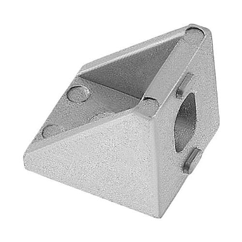 3D Printer 2020 Aluminum Block Cube Prism Connector Wheel Regulator Cube Corner V-slot Three Way Corner Connector 90 degree Angl