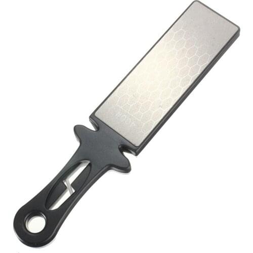 400/1000# Double Side Diamond Sharpening Stone Whetstone Ceramic Knife Dual Sharpener Grindstone Kitchen Knife Grinding Tools