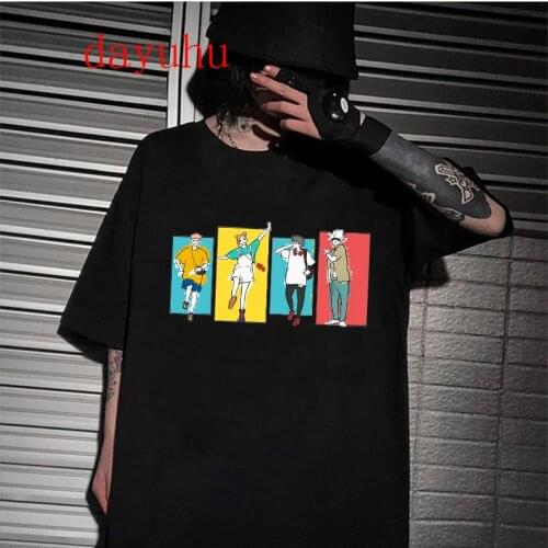 Jujutsu Kaisen Tshirt Gojo Satoru Yuji Itadori Summer Top Men Streetwear Japanese Anime Kawaii T Shirt Top Tees Manga T-shirt