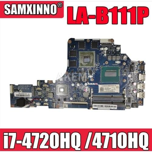 HD LA-B111P Laptop motherboard For Lenovo Y70-70 Teste mainboard original I7-4720HQ/4710HQ GTX860M-2G