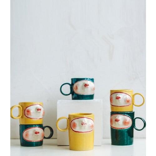 Cute Pout Face design Ceramics Mugs coffee mug Milk Tea office Cups Drinkware the Best birthday Gift for friends