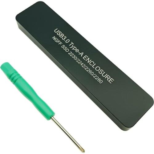 USB to SSD Adapter USB 3.0 to M.2 SSD Enclosure NGFF B KEY Mobile HDD Box Hard Disk External M2 Adapter for 2230 2242 2260 2280