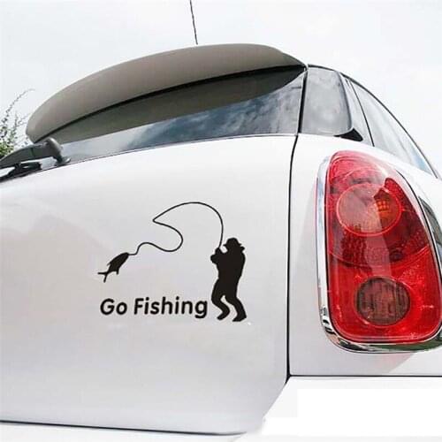2020 NEW HOT Popular Go Fishing Vinyl car sticker for Suzuki SX4 SWIFT Alto Liane /Grand Vitara/ Jimny/ SCross/ Splash/ Kizashi