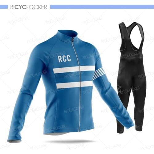 Rcc Classic Cycling Clothing Man Jersey Sets Long Sleeve Autumn Pro Team Bike Ropa Ciclismo Hombre Quick Dry Breathable