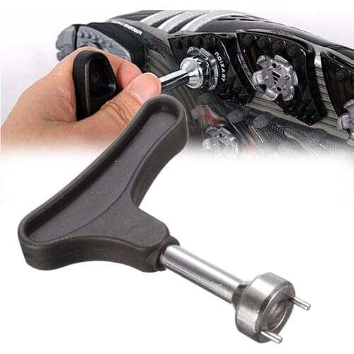 Mounchain Practical Golf Training Aids Nylon Steel Golf Shoes Accessories Handheld Spikes Wrench Ripper Remove Replacement Tool