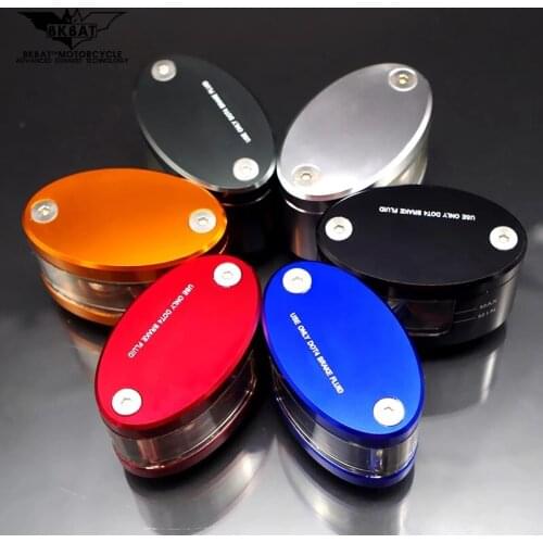 Universal Motorcycle Front Brake Fluid Bottle Master Cylinder Oil Reservoir Cup For BMW S1000R K100 C650GT GS F650