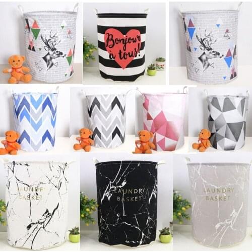 Waterproof Laundry Basket Dirty Clothes Large Washing Bag Organizer Foldable Toys Home Hamper Storage Bag Sundries Bucket