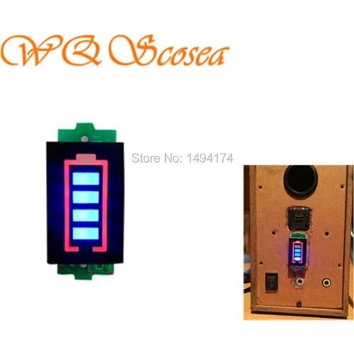 WQScosea Q8S-331 7 Series 7S 18650 Lithium Battery Capacity Indicator Module Display Board Power Level Tester Meter Li-po Li-ion