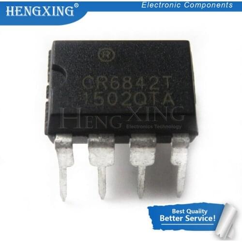 10pcs/lot CR6842T CR6842S CR6842 DIP-8 In Stock