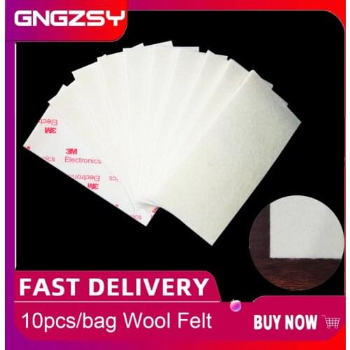 10pcs/lot Wool Felt 4 inch Squeegee edge wrapping sticker for Vehicle Vinyl film Auto Wrap Tinting Application Car Styling A11