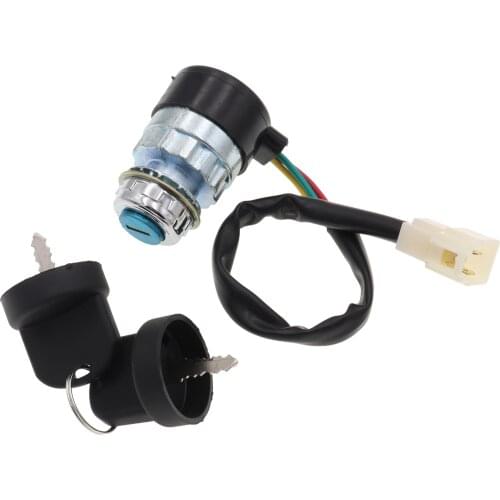 3 Wire 3 Pin Ignition Lock Start Switch Key for Tractor