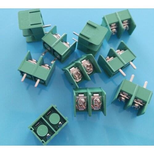 5pcs Terminal Block PCB solder terminals 7.62 terminals terminals 2P