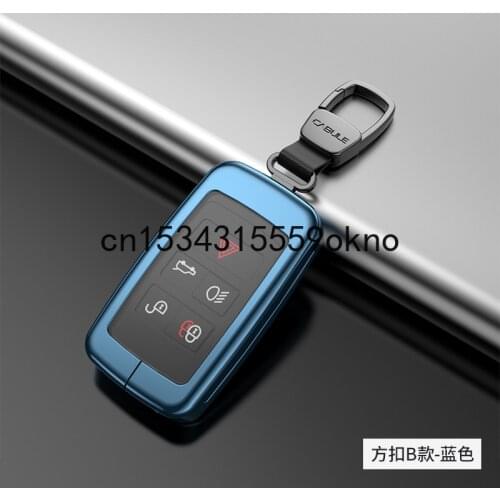 Car Key Case Cover Shell Fob For Land Rover Range Rover Evoque Discovery 4 2020 Accessories Key Case For Car