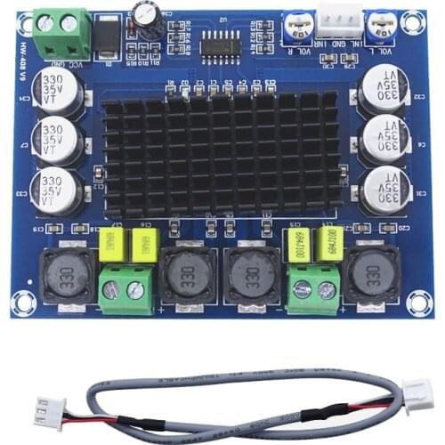 TPA3116D2 Dual-channel Stereo High Power Digital Audio Power Amplifier Board 2*120W XH-M543