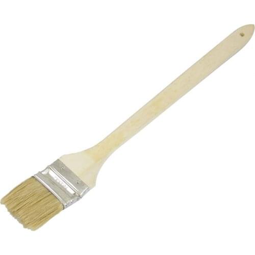HOT SALE 2 inch Wide Wooden Handle Metal Ferrule Faux Bristle Head Radiator Brush