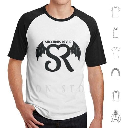 Succubus Revue B / W Logo T Shirt Diy Big Size Cotton Succubus Sorority Succubus Revue Dance Burlesques Art Collective
