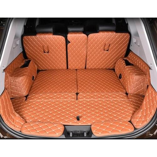 For Chery Tiggo 8 2019-Present 7Seats Car Boot Mat Rear Trunk Liner Cargo Floor Carpet Tray Protector Accessories Mats