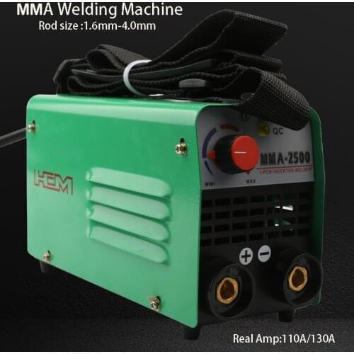 Mini Inverter ARC Welder Welding-Machine High Quality economic and portable 220V 10-130 Amp IGBT MMA welding machine