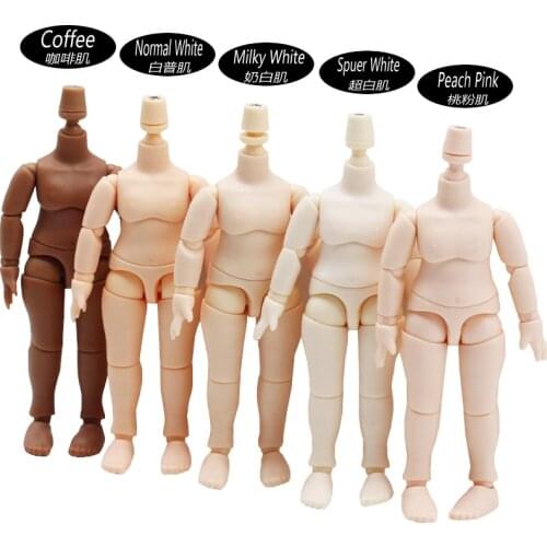 Obitsu 11CM Doll toys YMY DOD body Suitable For GSC Head Ob11 BJD Doll Body Spherical Joint Toy Hand Set