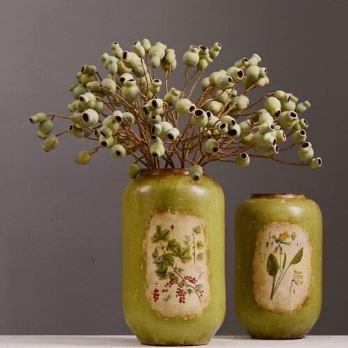 Pastoral decoration artificial flower false blossom Table flower fake bacca Eucalyptus fruit