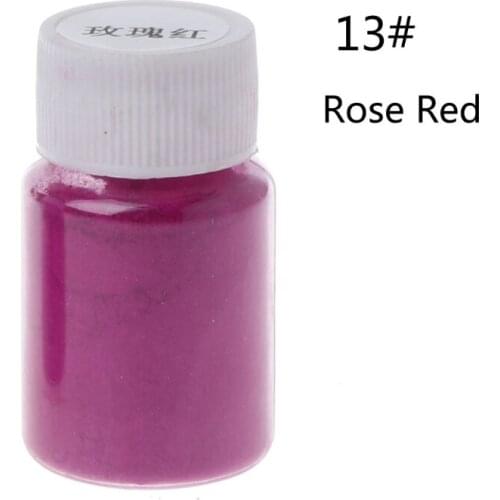 41Color Pearlescent Mica Powder Epoxy Resin Dye Pearl Pigment Jewelry Making 10g E56C