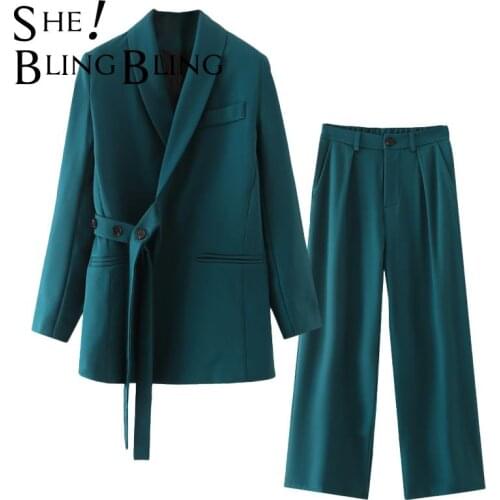 SheBlingBling Women's Stylish Trouser Suits