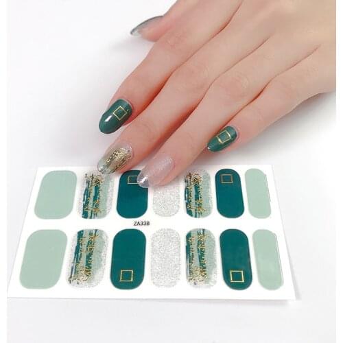 Three Sorts 0f Nail Stickers Full Cover Nail Stickers Novidades Nail Strips Self Adhesive Nail Sticker Nails Sticker Designer