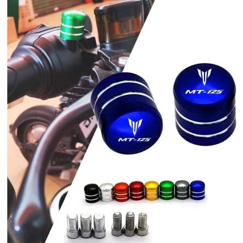 Fit For Yamaha MT125 MT-125 MT 125 Universal rearview mirror thread bolts rear view adapter screws 8MM 10MM screw