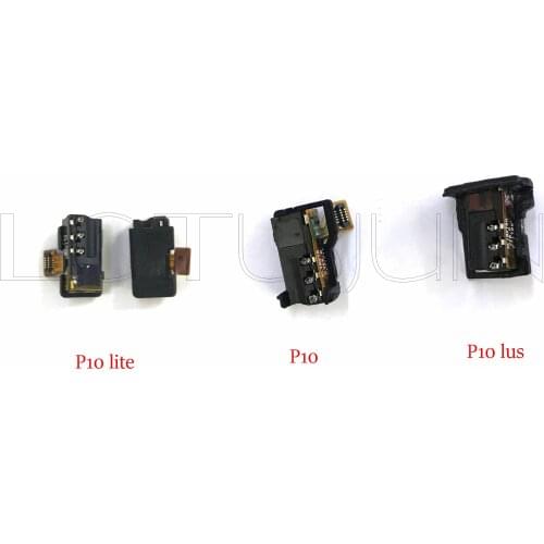 10pcs Original Earphone Jack Headphone Audio Jack Flex Cable for Huawei Ascend P10 lite G10 /Nova lite/ P10 plus