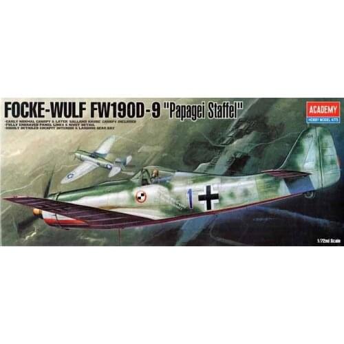 ACADEMY 12439/1611 Siofok - Wolf Fw190D-9 fighter "parrot squadron"