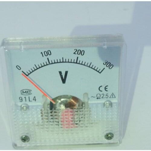 Gasoline generator accessories 168F 170F 2kW 3KW ET950 ET650 voltmeter 300V small square voltmeter