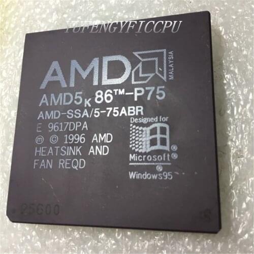 AMD-SSA/5-75ABR Antique cpu collection testimony of history antique computer accessories
