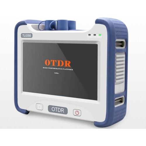 OTDR Active Fiber Optic Tester Optical Time Domain Reflectormeter with Power Meter Visual Fault Locator
