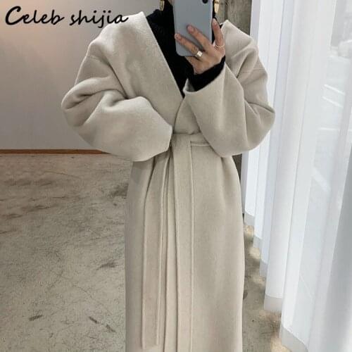 CELEB SHIJIA Womens Long Coats