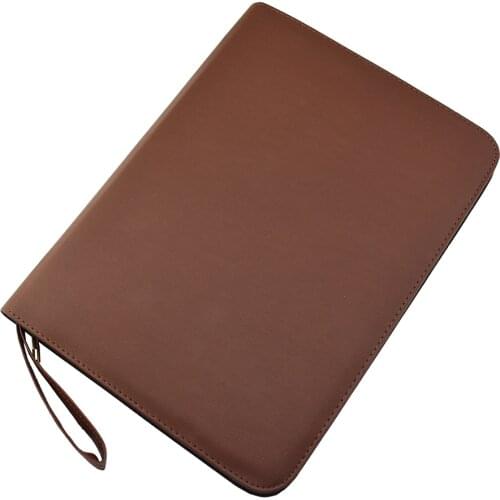 48 Slots Quality Fountain Pen Case Rollerball Pen Bag Pencil Case Available for 48 Pens - Coffee Leather Pen Holder / Pouch