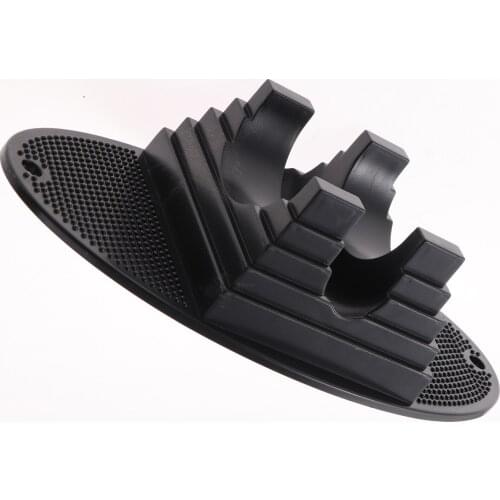 Black Plastic Scooter Holder Fixed Support Rack with Screw Hole Children Bicycle Wheel Pad Stand for Scooter Holder Accessories