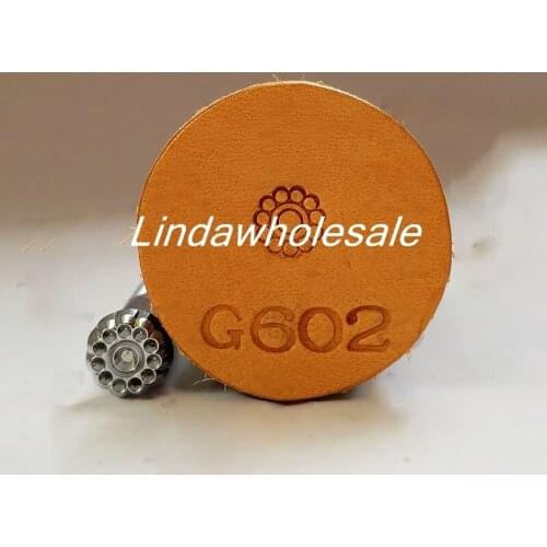 Leather carving printing tool G602,metal working tool,leather creaser